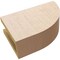 Ekena Millwork 4in. W x 8in. H x 12in. L Durham Woodgrain TimberThane Rafter Tail, Primed Tan RFTUR04X08X12DURRCPR - alternate 4